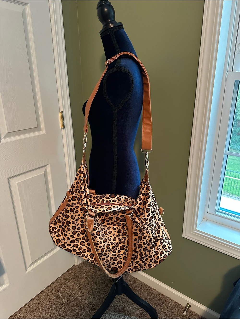 Leopard Print Weekender